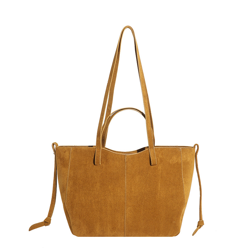 Adriana Tote Bag in Wildlederoptik