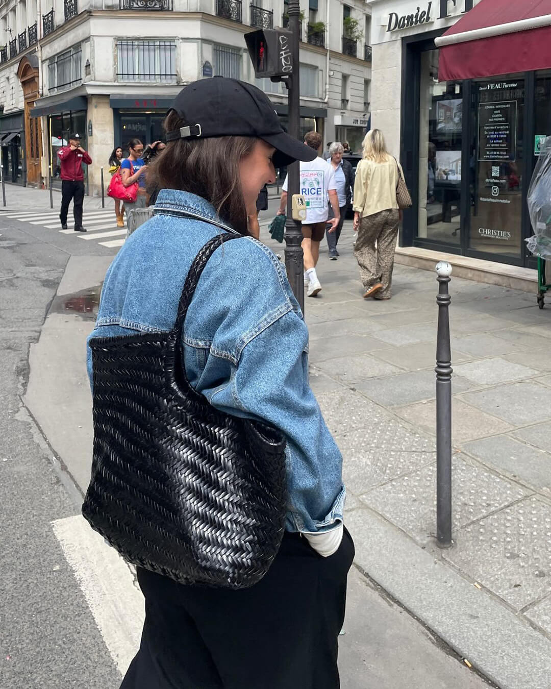 Rica Geflochtene Tasche