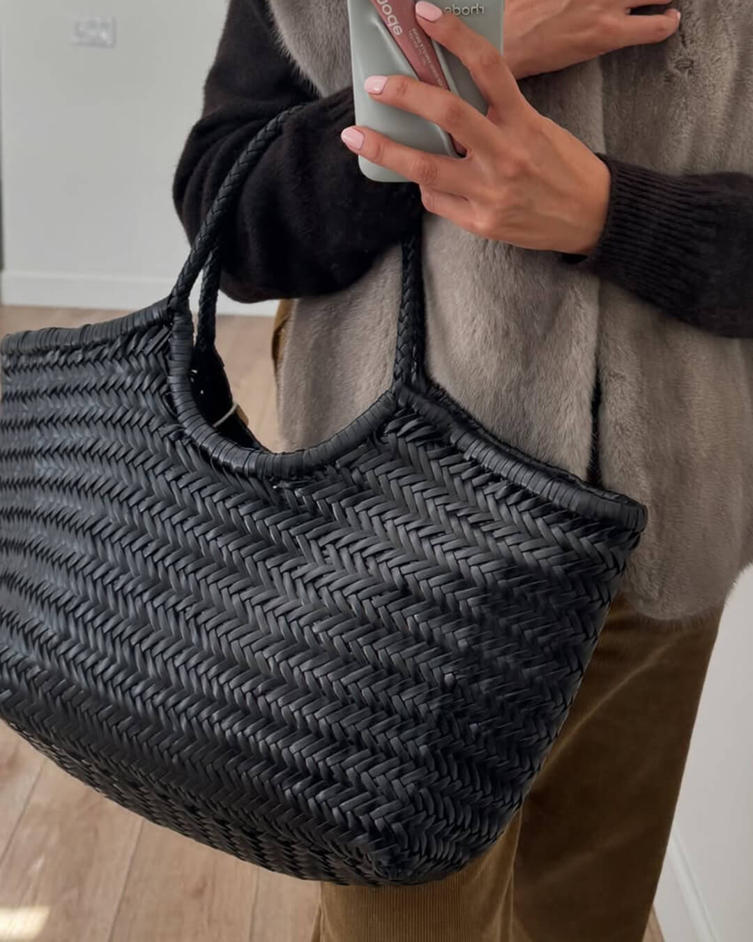 Rica Geflochtene Tasche