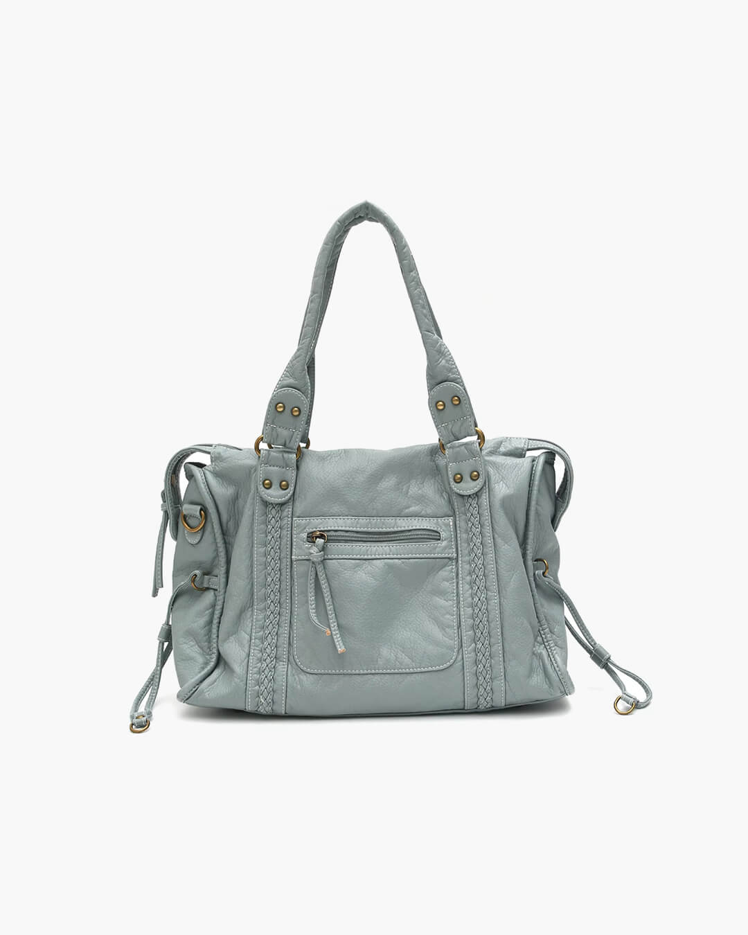 SEAME - Arabell Black Shoulder Bag for Women in High - Quality Vegan Leather, Stylish & Versatile Blue