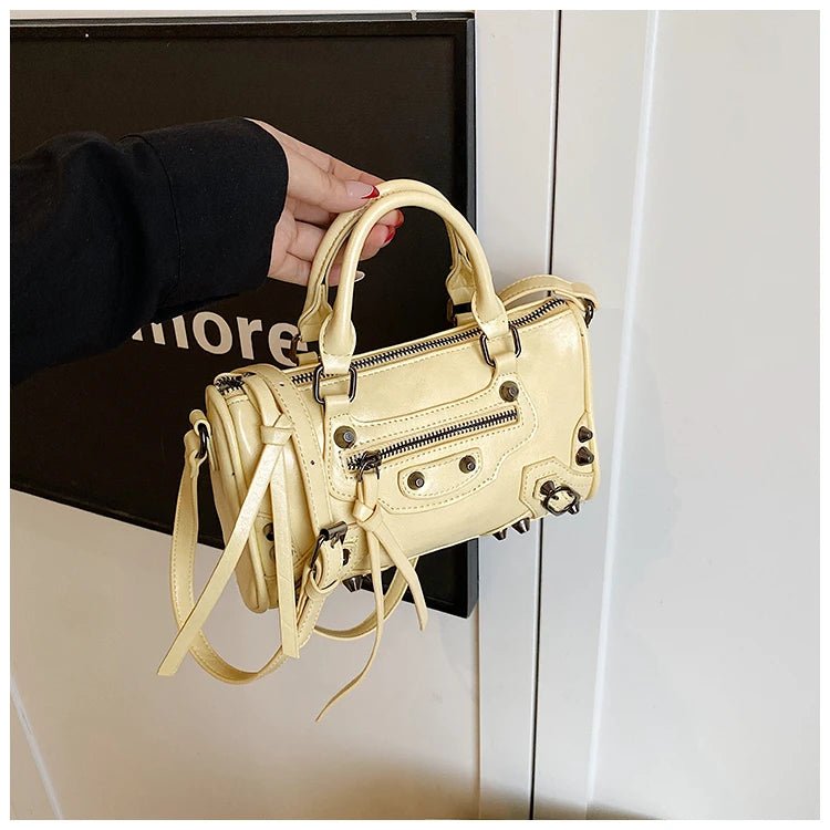 SEAME - Dahlia - Women's Tote Bag with Adjustable Shoulder Strap & Spacious Interior Yellow