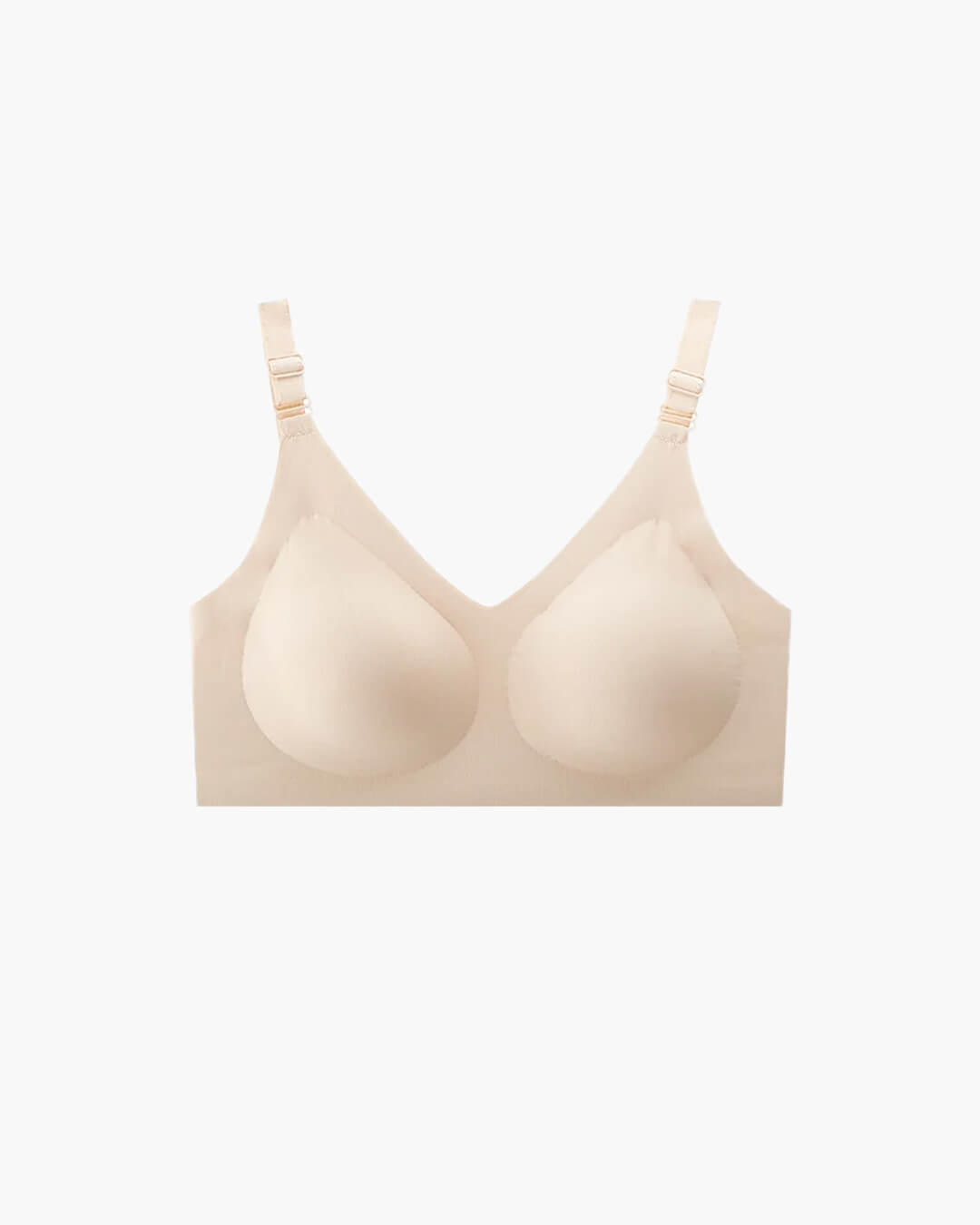 SEAME - Wireless Seamless T-shirt Bra Beige M