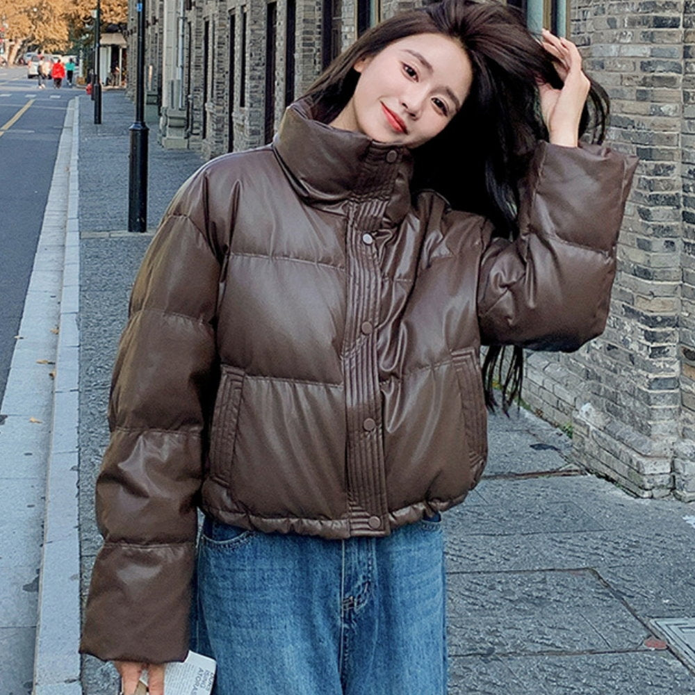 Joan gesteppte Puffer Jacke