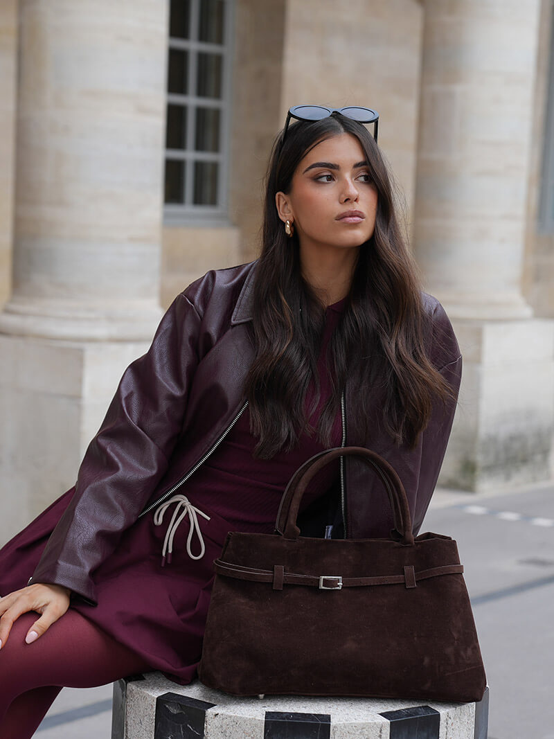 Dalila Suede Bag - SEAME Store
