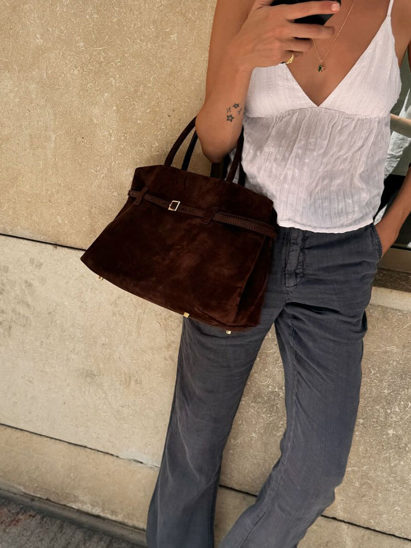 Dalila Suede Bag - SEAME Store