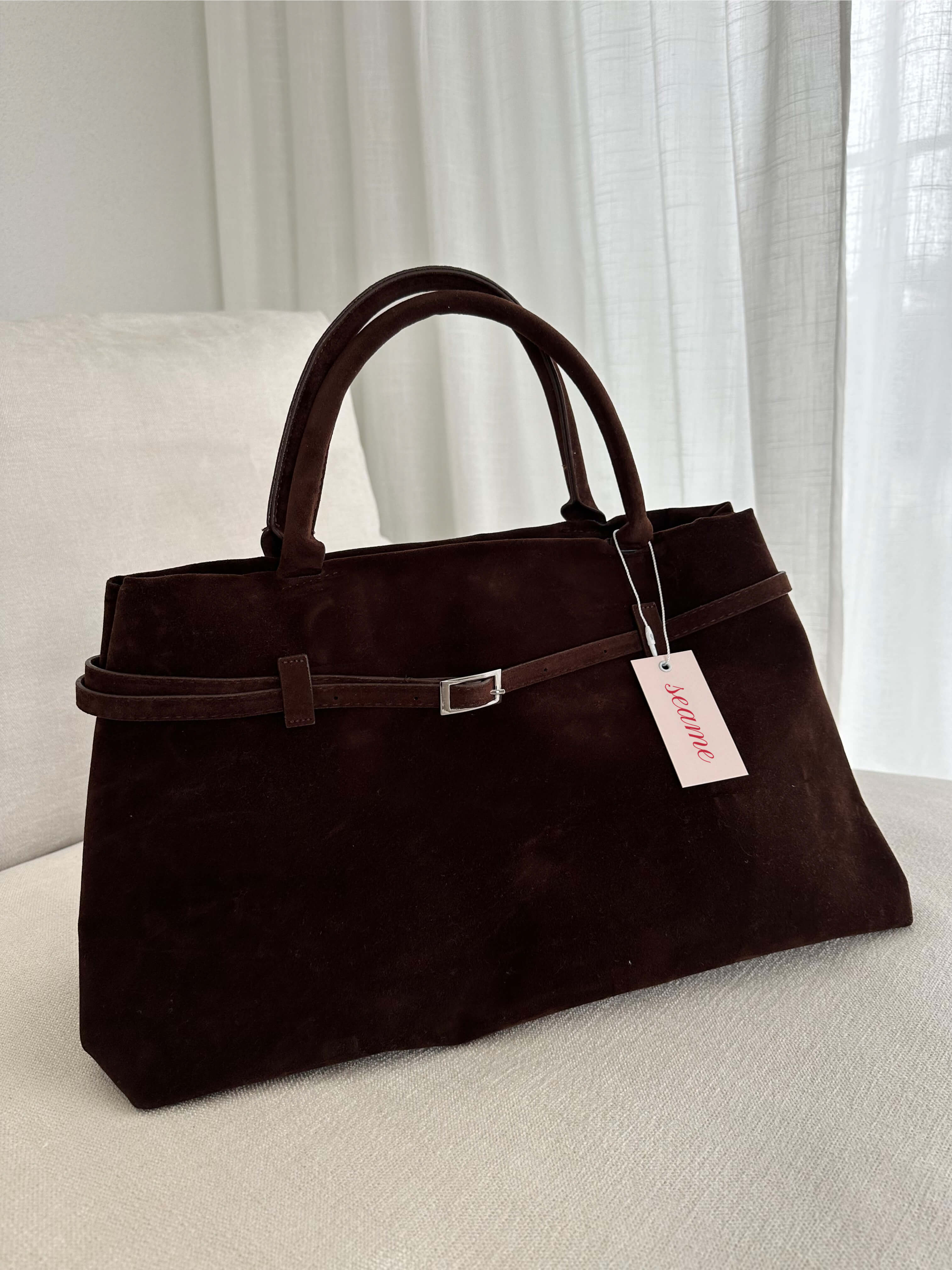 Dalila Suede Bag - SEAME