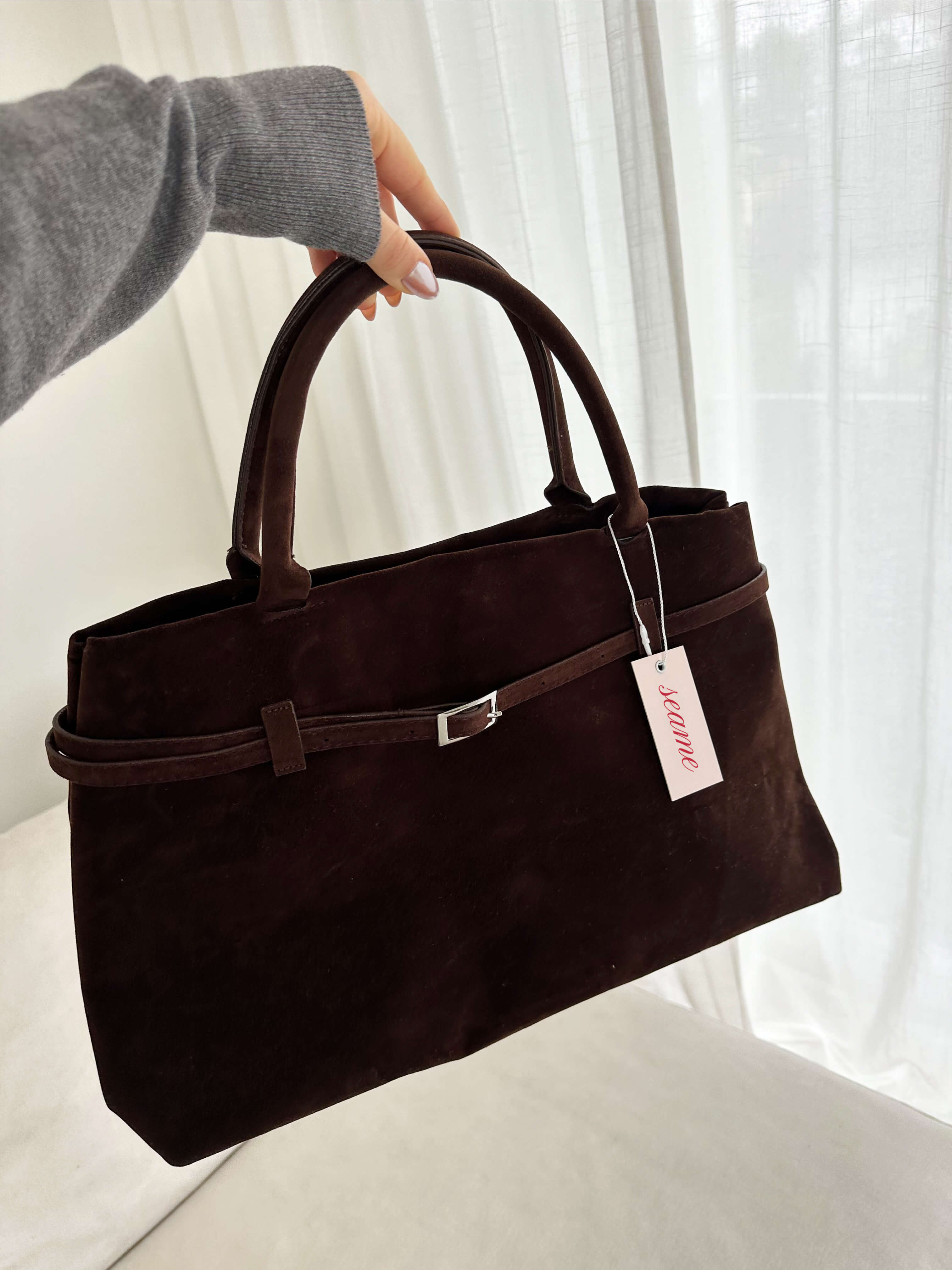 Dalila Suede Bag - SEAME