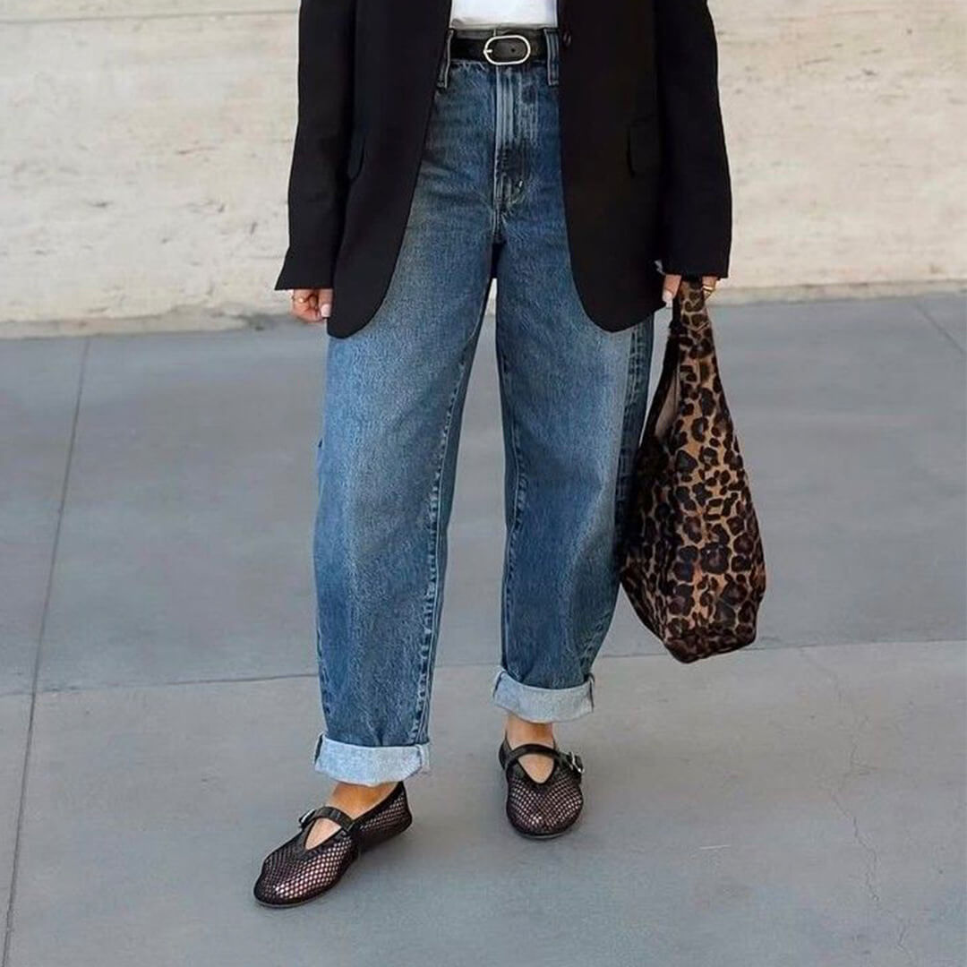 Margaux Mesh Ballerinas