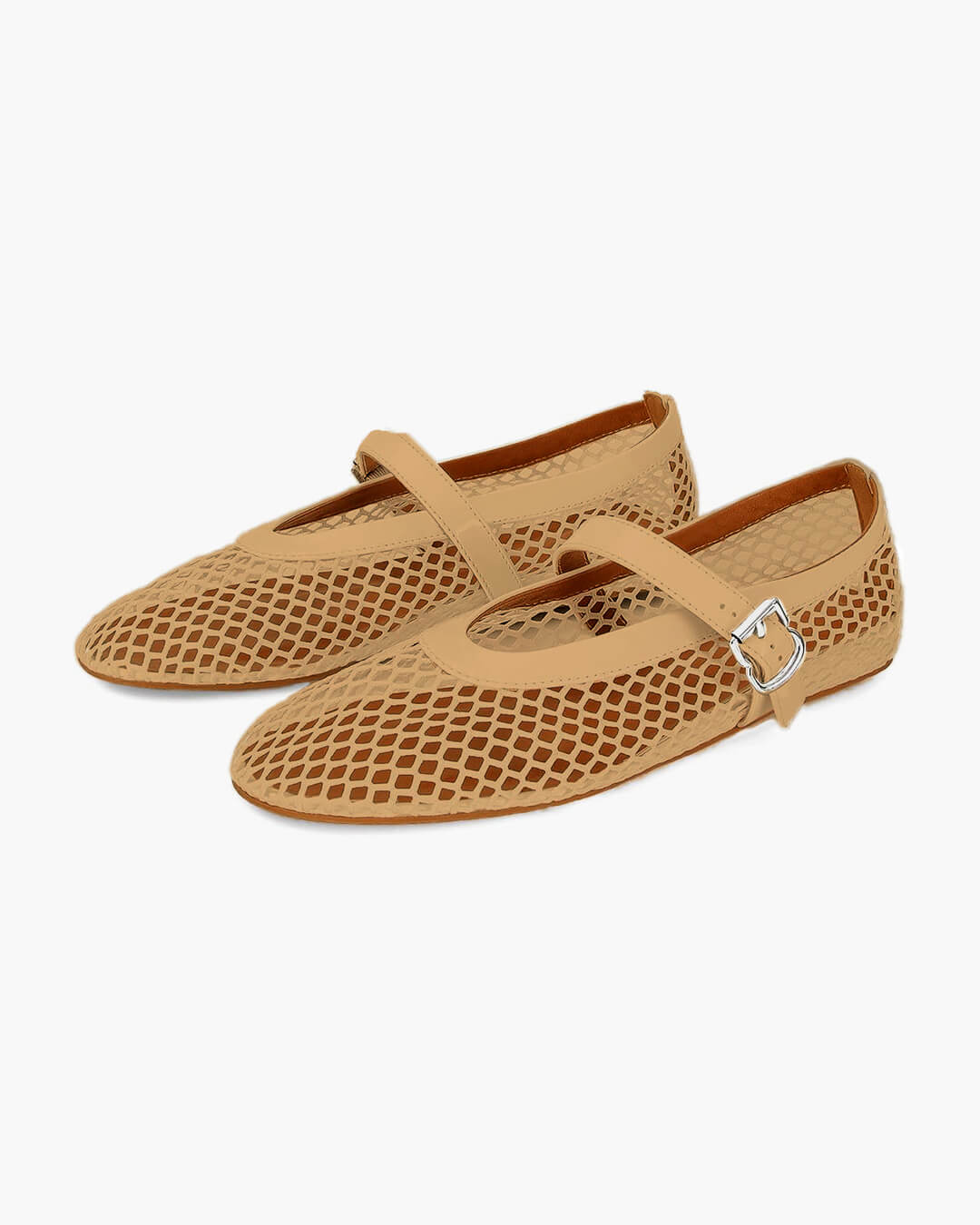 Margaux Mesh Ballerinas