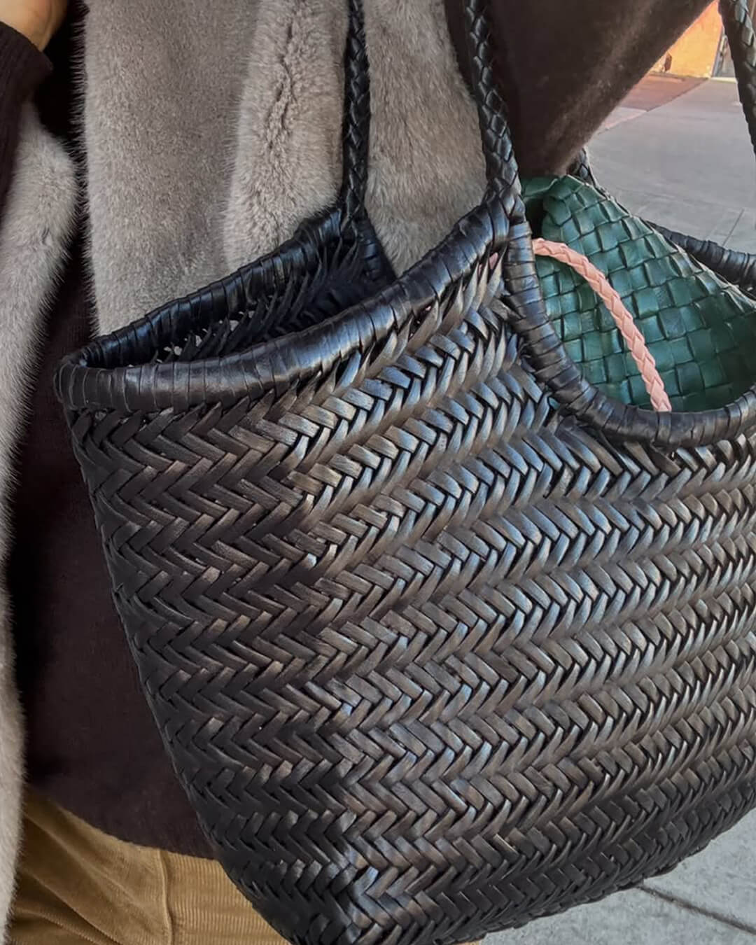 Rica Geflochtene Tasche 