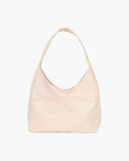 SEAME - Anja Vegan Leather Tote Bag Creme Regular