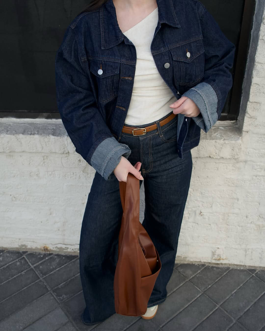 SEAME - Anja Vegan Leather Tote Bag Red Regular