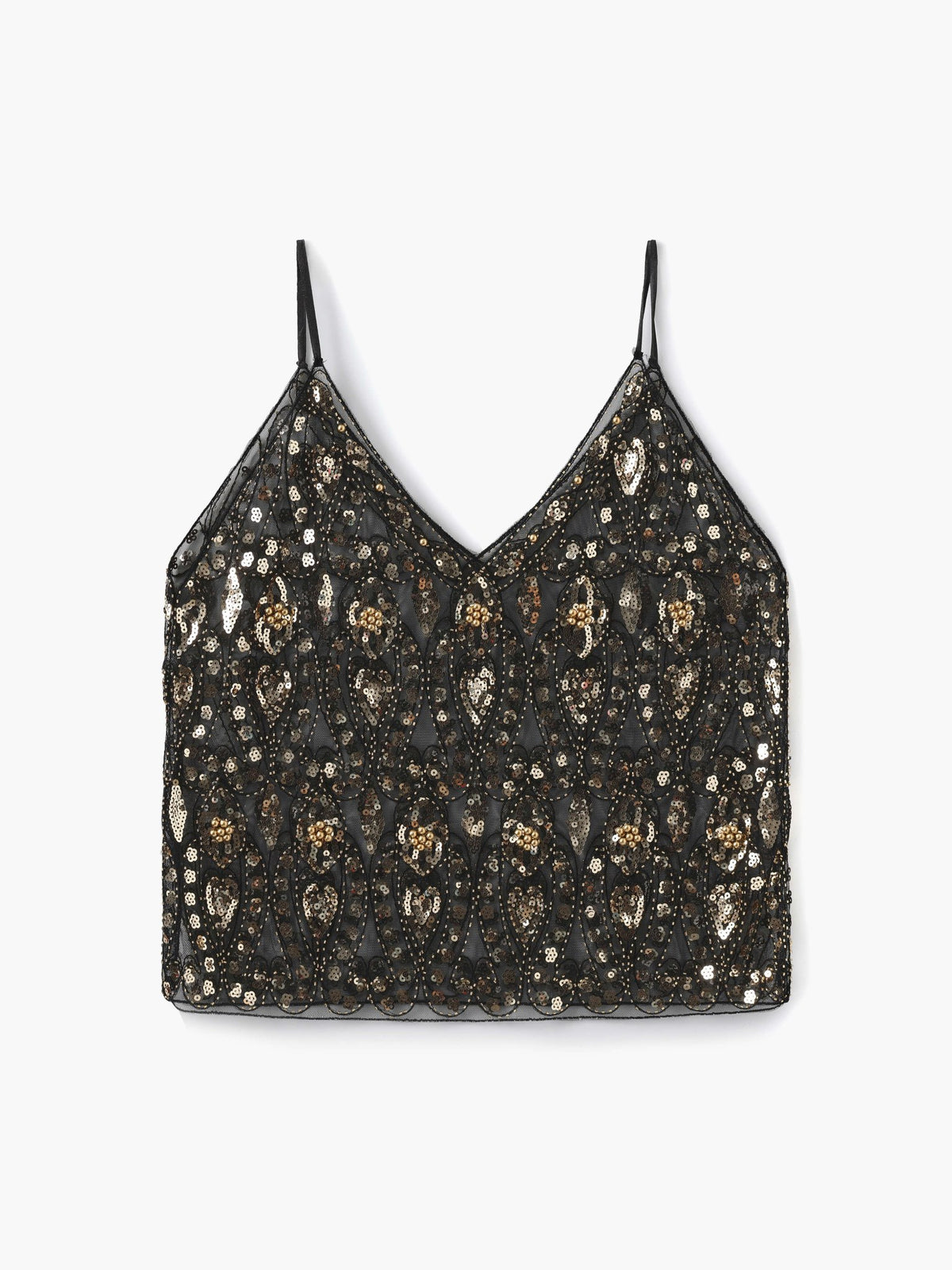 Seame - Diane Embellished Top Black S