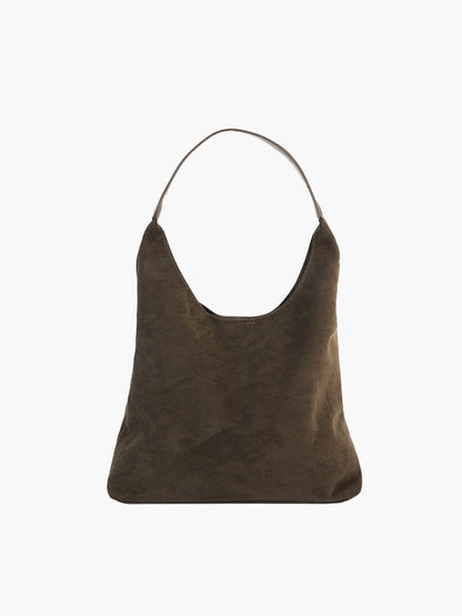 Seame - Jenna suede bag Brown