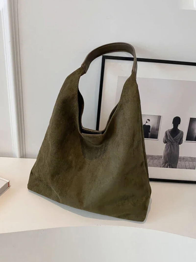 Seame - Jenna suede bag Light Brown