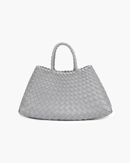 SEAME - Madeleine Woven Bag Medium Light Gray Regular