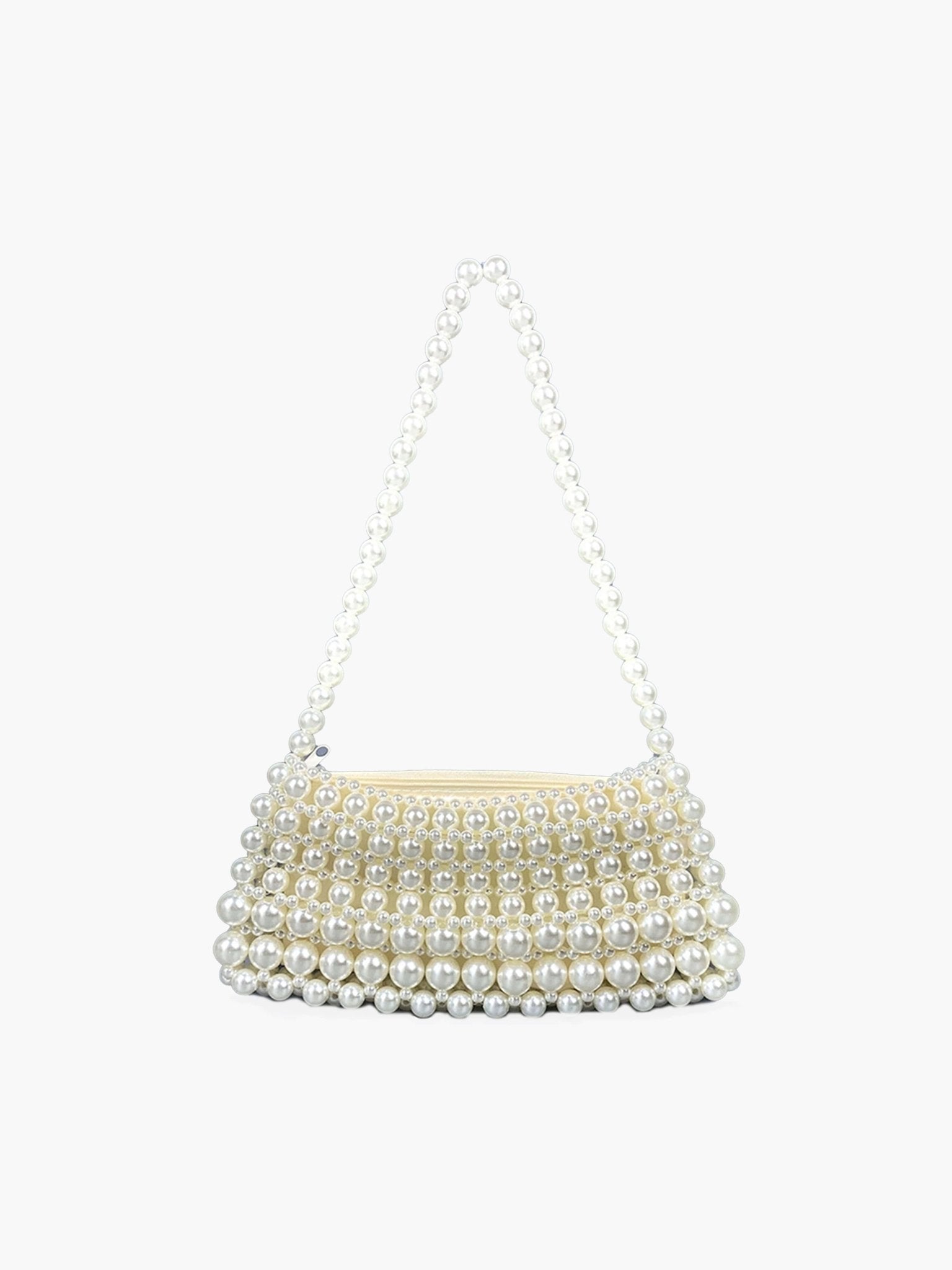 SEAME - Roxanne Pearl Bag White Regular