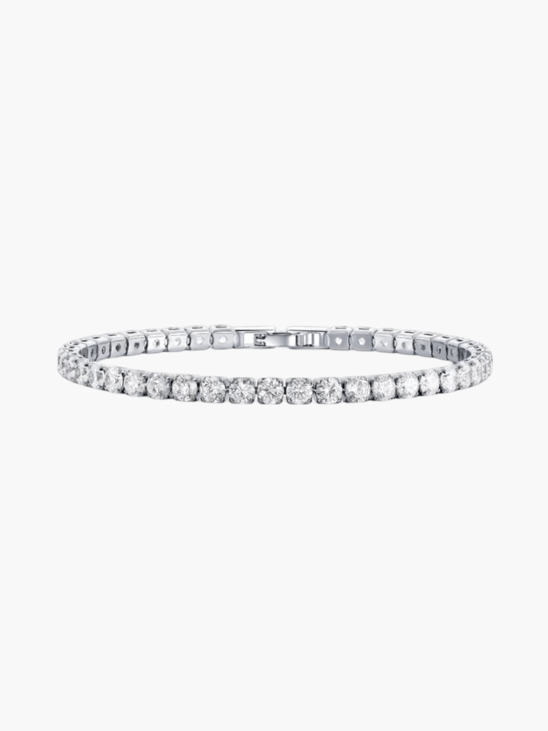 Seame - Tennis Bracelet silber 4 mm
