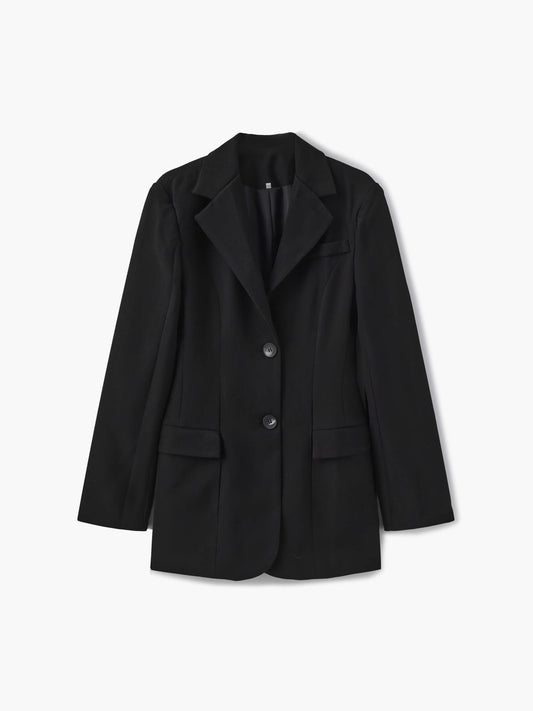 Seame - Zarla Long Sleeve Blazer Black S